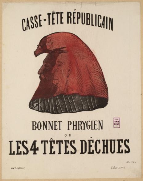 Casse-tête républicain / Bonnet phrygien / ou / Les 4 têtes déchues | Paris  Musées