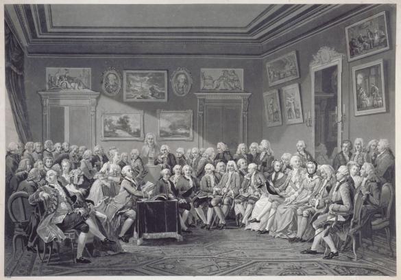 Siècle de Louis XV. Une soirée chez Madame Geoffrin en 1755 | Paris Musées
