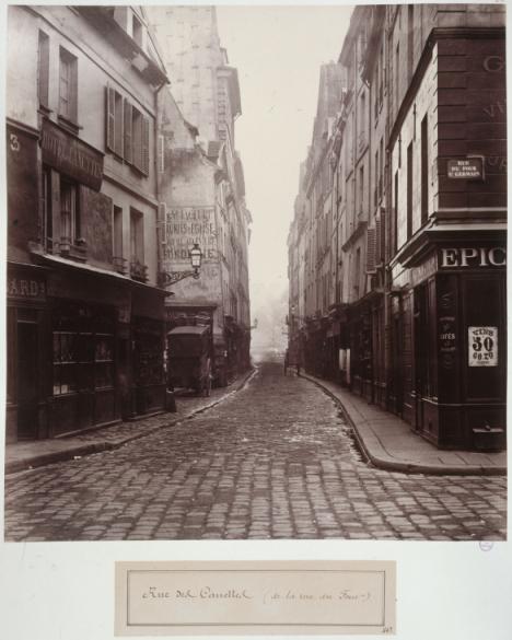 Rue des Canettes, vue prise de la rue du Four, 6ème arrondissement, Paris |  Paris Musées
