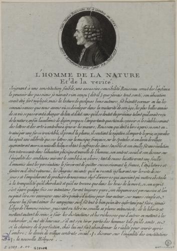 L'homme de la nature et de la vérité | Paris Musées