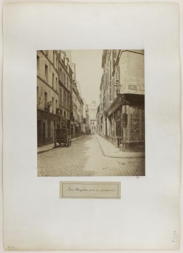 Rue Mazarine, vue prise de la rue Guénégaud, 6ème arrondissement, Paris |  Paris Musées