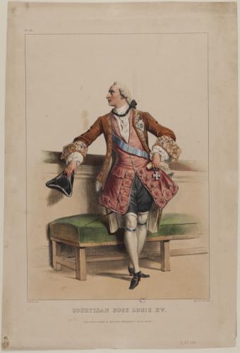 Costumes historiques ? : Courtisan sous Louis XV, N°59 | Paris Musées