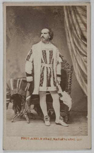 Portrait d'Emile Naudin, chanteur ténor léger au théâtre des Italiens en  1862 et à l'Opéra en 1865. | Paris Musées
