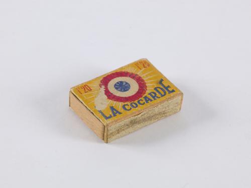 Boîte d'allumettes "La Cocarde" | Paris Musées